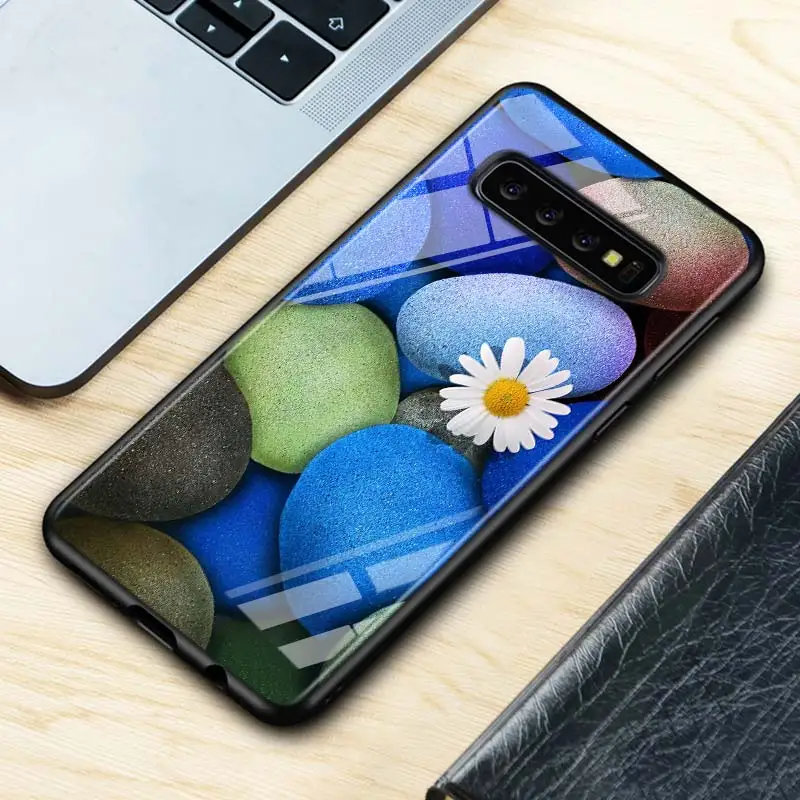 Классическая старая Кассета для samsung Galaxy Note 10 9 8 Pro S10e S10 5G S9 S8 S7 Plus Супер Яркий глянцевый чехол для телефона