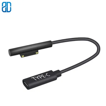 

Type-C to Microsoft Tablet PD fast charge conversion line USB-C female head to Surface5 generation lure line