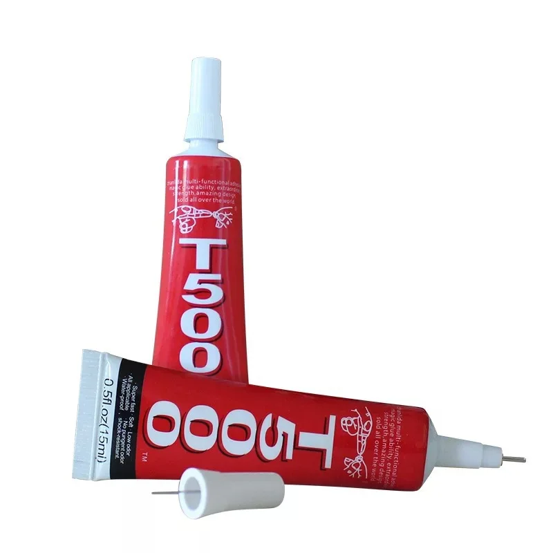 

1Pcs Multifunction 50ML T5000 opalescent glue Mobile phone screen glue jewelry accessories glue LED lights bubble plastic glue
