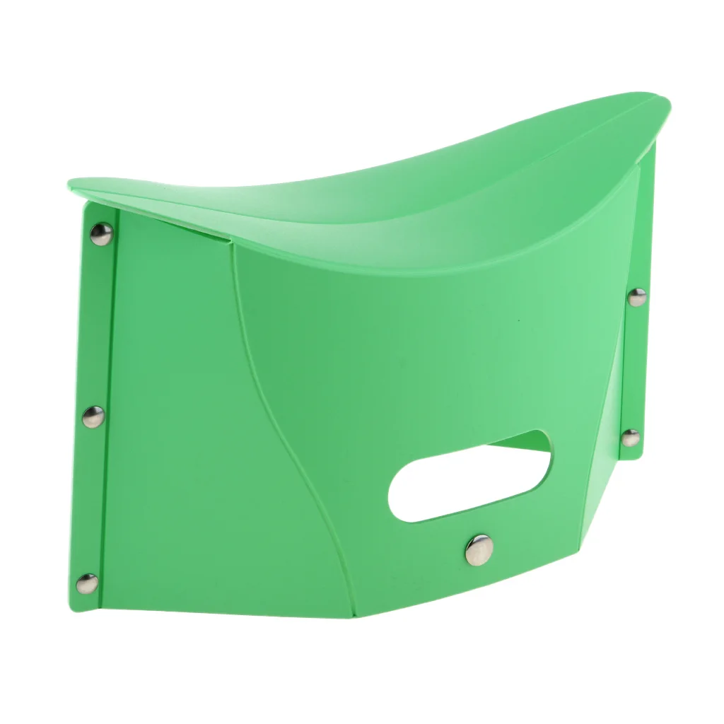Дети взрослые стабильная Складная уличная Барбекю стул для рыбалки стул для пешего туризма кемпинг стул 3 цвета сиденье для кемпинга для рыбалки лодок аксессуар - Цвет: Green as described