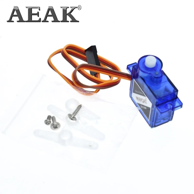 AEAK SG90 умная электроника Rc Mini Micro 9g 1 6 кг Servo Для RC 250 450 вертолета самолета