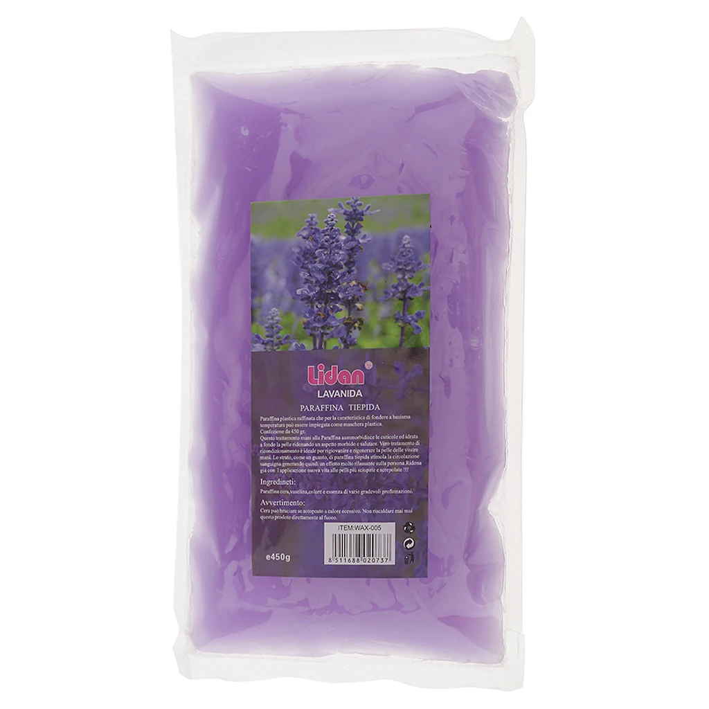 450h/bag Salon Massage Skin Care Tool Paraffin Wax Replacement For Hands & Feet Spa Rose/ Lavender Scent
