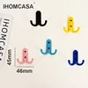 Hook Hanger Keys Hanging Towel Hook Wall Key Holder Hook Decorative Creative Hooks Multicolor Metal Nordic Style 2