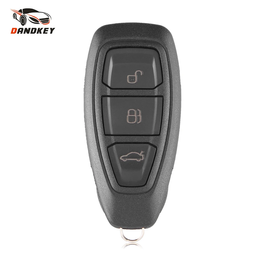Чехол Dandkey для смарт ключей с 3 кнопками чехол брелок Ford Mondeo Winner Kuga Fiesta Focus