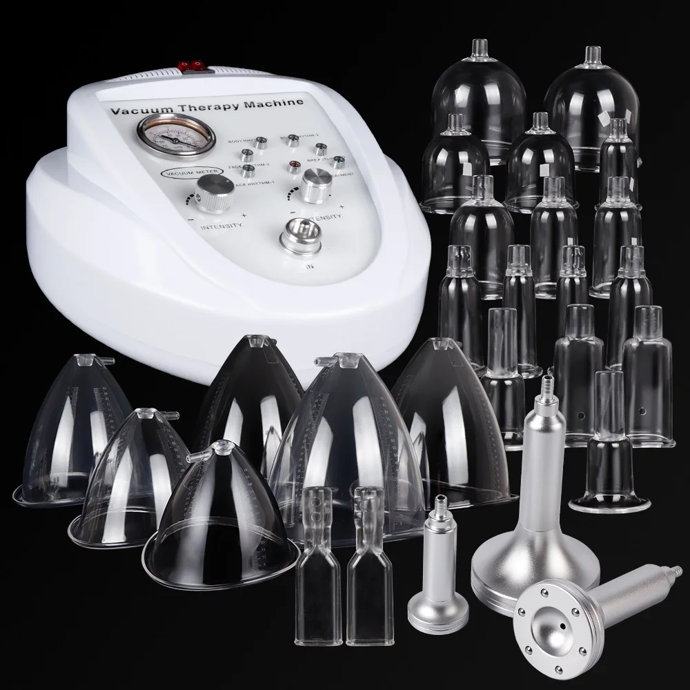 Vacuum Massage Therapy Machine Enlargement Pump Lifting Breast Enhancer Massager Cup And Body Shaping Beauty Device