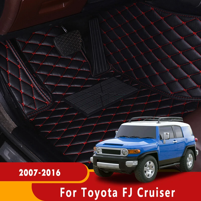 Для Toyota FJ Cruiser 2016 2015 2014 2013 2012 2011 2010 2009 2008 2007 автомобильные коврики на заказ ковры