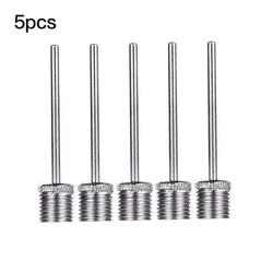 5PCS/Set Sport Ball Inflating Pump Needle For Football Basketball Soccer Inflatable Air Valve Adaptor Stainless Steel Air Needle