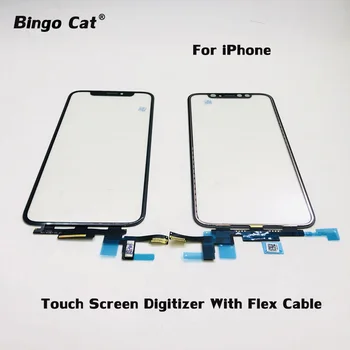 

5pc Ori Touch Screen Digitizer With Touch Panel Flex Cable for iPhoneX XS max XR 11 pro max LCD Screen Outer Glass Replacement
