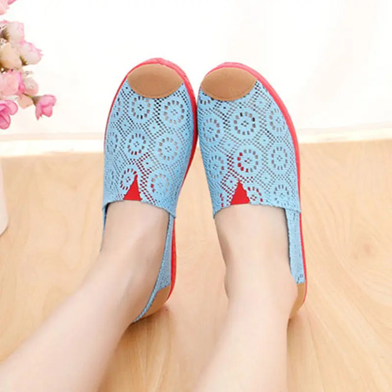 Women Casual Boat Shoes Ladies Slip On Ballet Flats Comfy Soft Zapatos Mujer Mother Walking Footwear 2021 Spring New Style Shoes