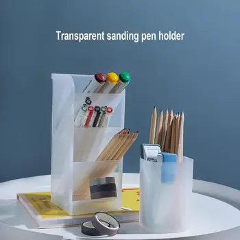 

Ergonomic Desk Storage Box Drawer Organizer Inclined Pen Holder Makeup Tool Organizer Rectangular Organizing