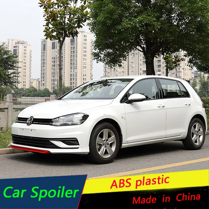Защита для переднего бампера Volkswagen Golf 7 защитный диффузор 2018 новый комплект