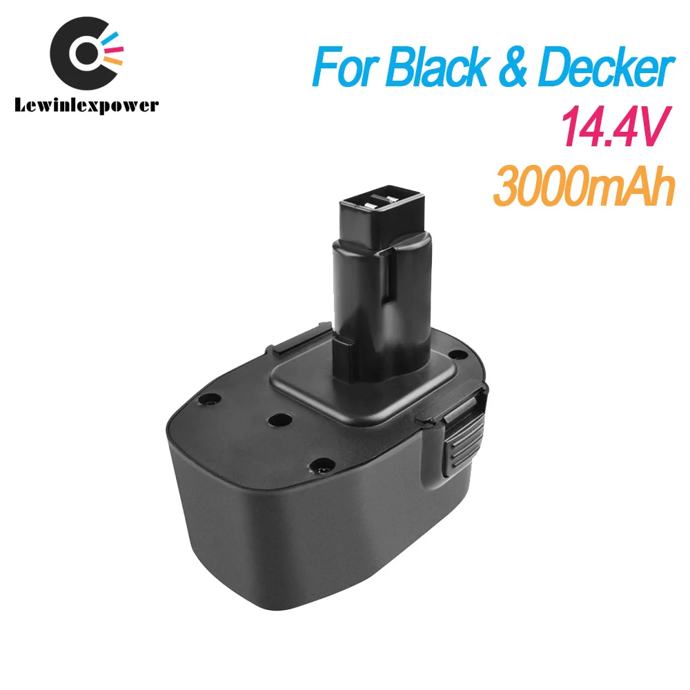 Аккумуляторная аккумуляторная батарея для Black & Decker 14 4 V A9262 A9276 A9527 PS140 PS140A