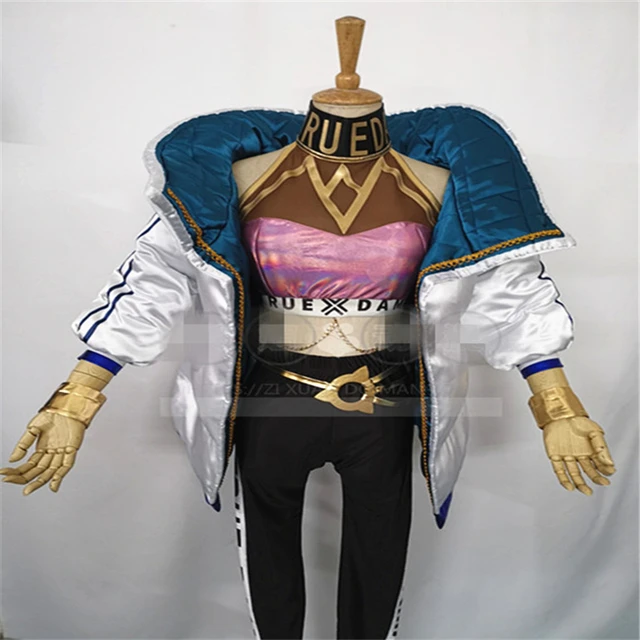 KIYO-KIYO LOL True Damage Qiyana Cosplay Costume Jacket - AliExpress