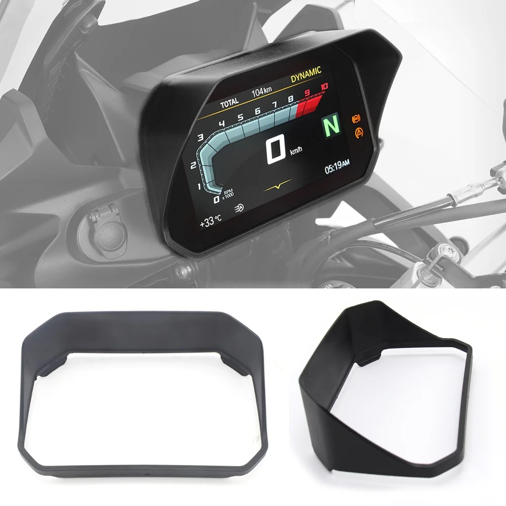 

For BMW R1250GS R1200GS ADV lc F850GS F750GS C400X S1000XR Motorcycle Sun Visor Speedometer Tachometer Cover Display Shield