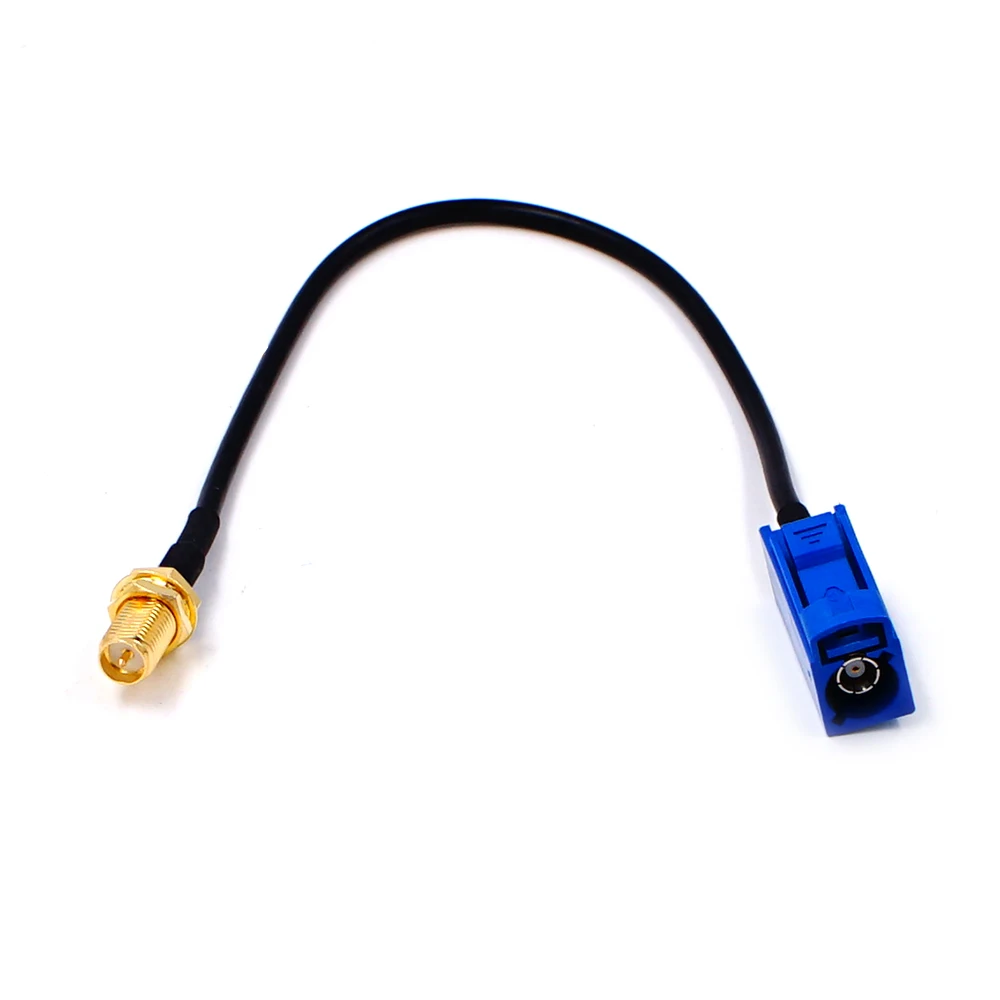 Vecys Cavo GPS Fakra C a SMA Plug Pigtail Cavo Adattatore Antenna RG174 30CM per Auto DVR Modulo GPS Sistema GPS Ricevitori Multi-Vie Tracciamento Antenna Sistema di Navigazione