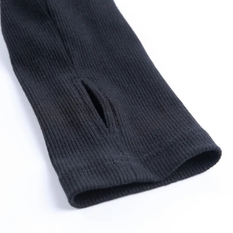 zipper short bodycon dress04