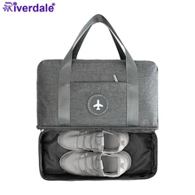 Водонепроницаемая спортивная сумка, женская дорожная сумка, органайзер, оксфорд, мужская спортивная сумка для фитнеса, для спортзала, складная спортивная сумка