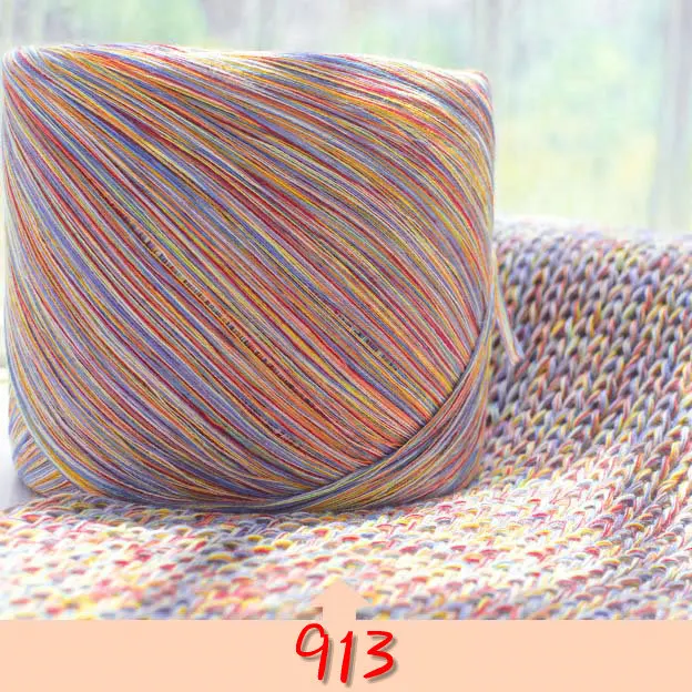 250 г цветные хлопковые шапки для вязания крючком, пряжа для ручного вязания, облегающая Детская шерстяная пряжа haakgaren katoen, вязаная крючком zl3