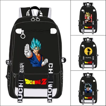 

Anime Dragon Ball Super Schoolbag Dragon Ball Z Backpack Men Travel Laptop Shoulders Bags Teenager Large Capacity Bookbag