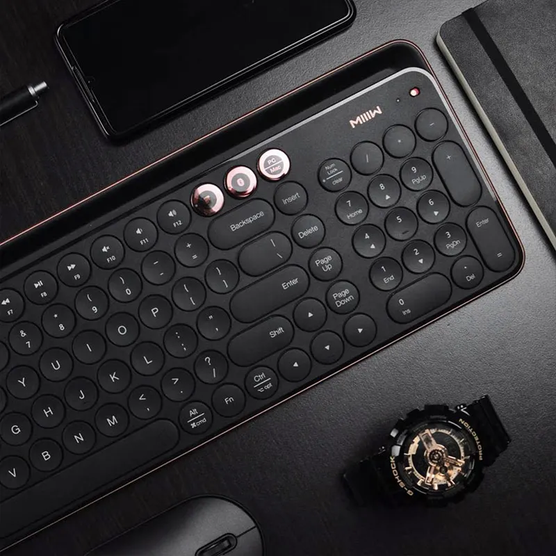 Xiaomi Mijia Youpin Bluetooth Dual Mode Keyboard Digital Bluetooth and USB Two Connections One Butt