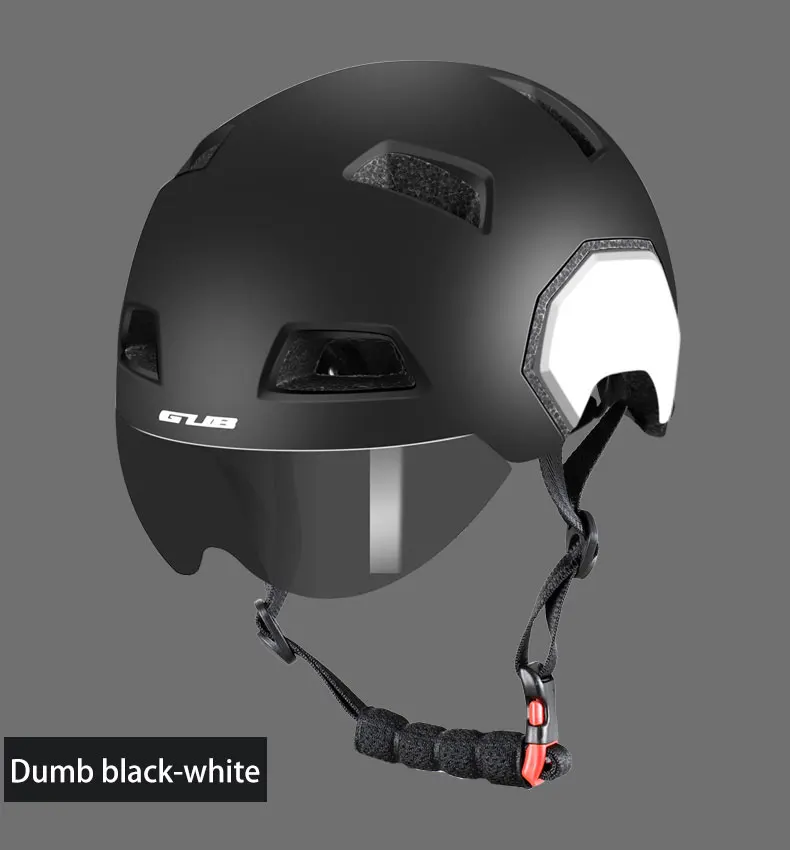 GUB V3 городской велосипедный шлем с ветрозащитными очками дорожный MTB велосипедный защитный цельный шлем 54-58 см 56-61 см