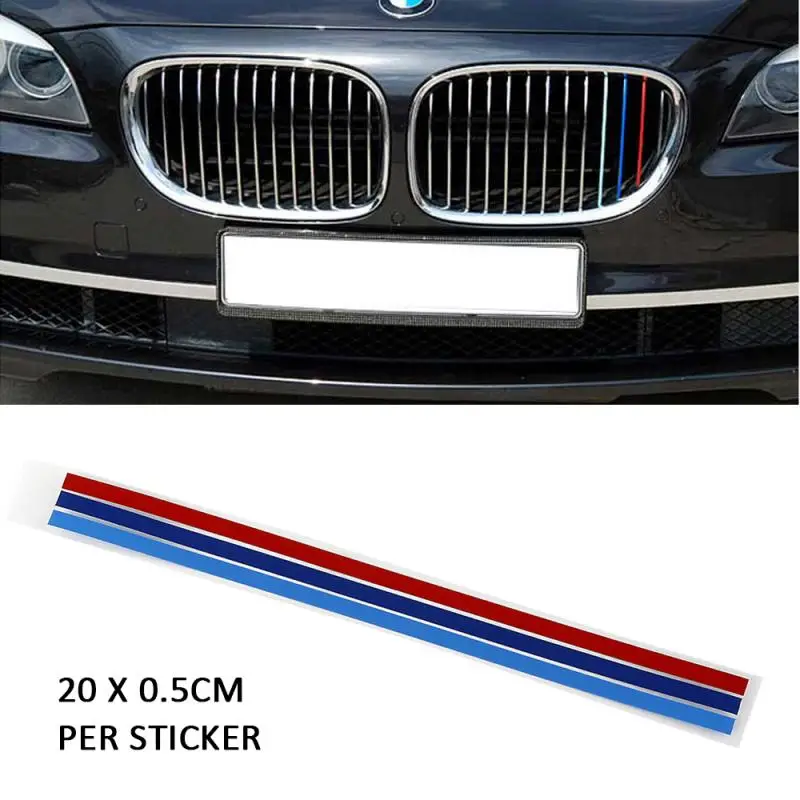 Автомобильные наклейки для BMW 3 X M цветные полоски внешняя наклейка автомобиля