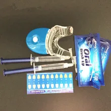 1 шт. двойной Отбеливание зубов рот лотки мягкий дуплексный силиконовый мундштук может быть зафиксирован с мини светодиодный светильник