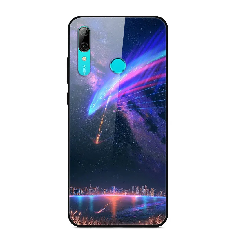 Для huawei Honor 9X чехол из закаленного стекла для huawei Honor 9X STK-LX1 Honor 9X Премиум чехол мягкий бампер чехол для Honor 9X X9 - Цвет: 17