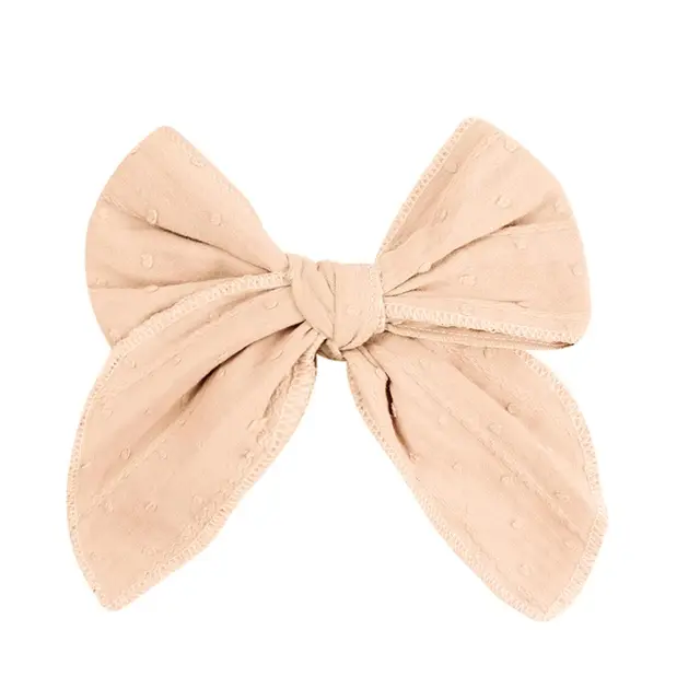 Elegant Chiffon Big Bow Spring Hair Clip Fashion Print Floral Hair Barrette For Women Girls Sweet Hairclip Hair Grip Accessories type 06