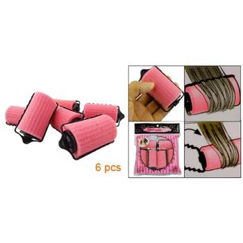 

6 PCS Magic Hair Care Roller Style Sponge Curlers For Girl Ladies