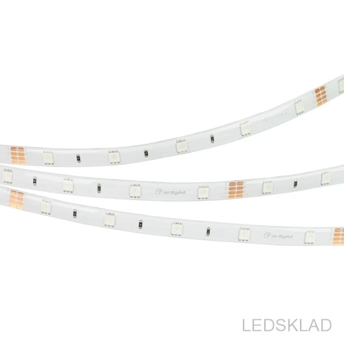 021732(1) Лента RTW 2-5000SE 24V RGB (5060 150 LED LUX) (ARL 7.2 Вт/м IP65)-5м. Arlight | Лампы и освещение