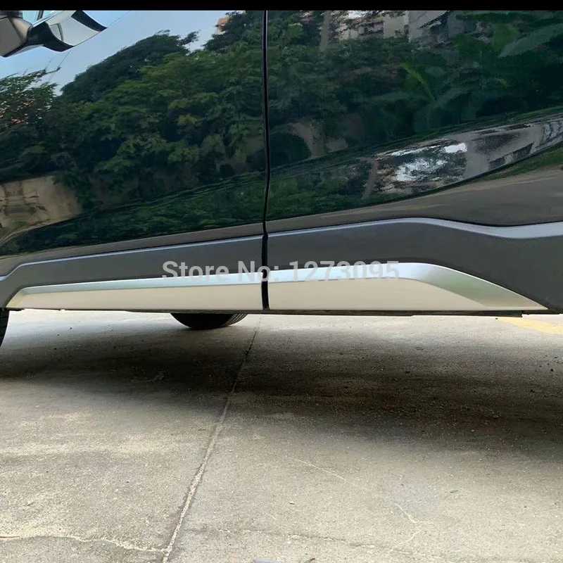 Для Subaru Forester ABS матовая Боковая дверь корпус формовочная отделка Защитная крышка наклейка внешний автомобильный Стайлинг аксессуар