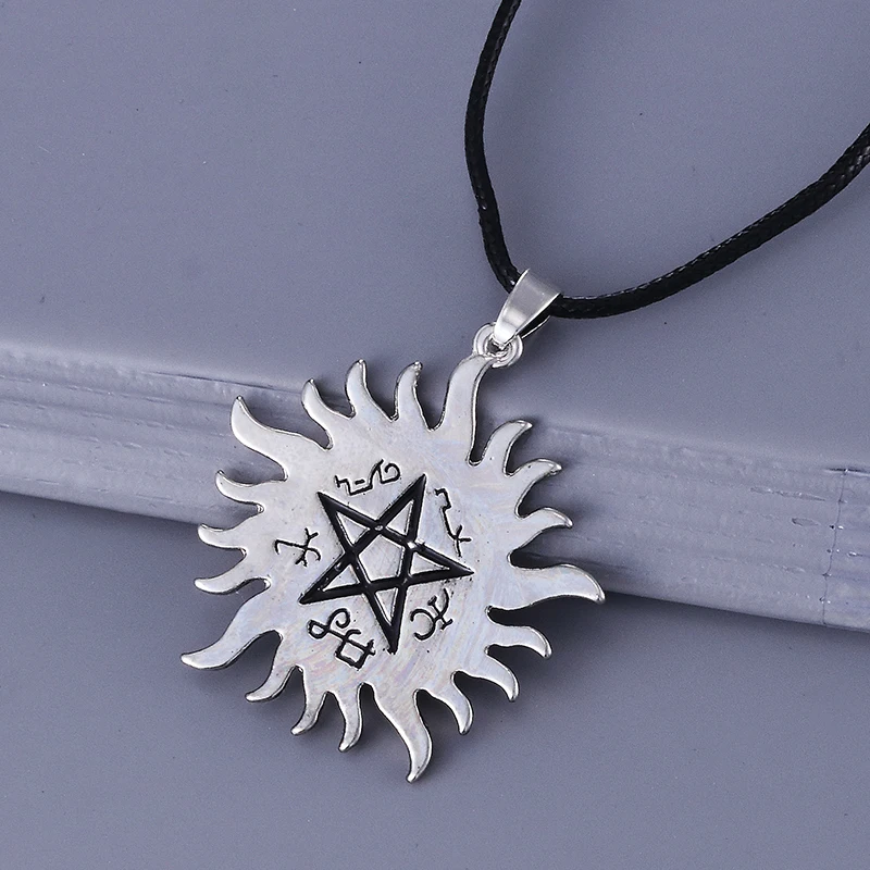 20pcs/lot Wholesale Fashion Jewelry Charm Supernatural Dean Necklace