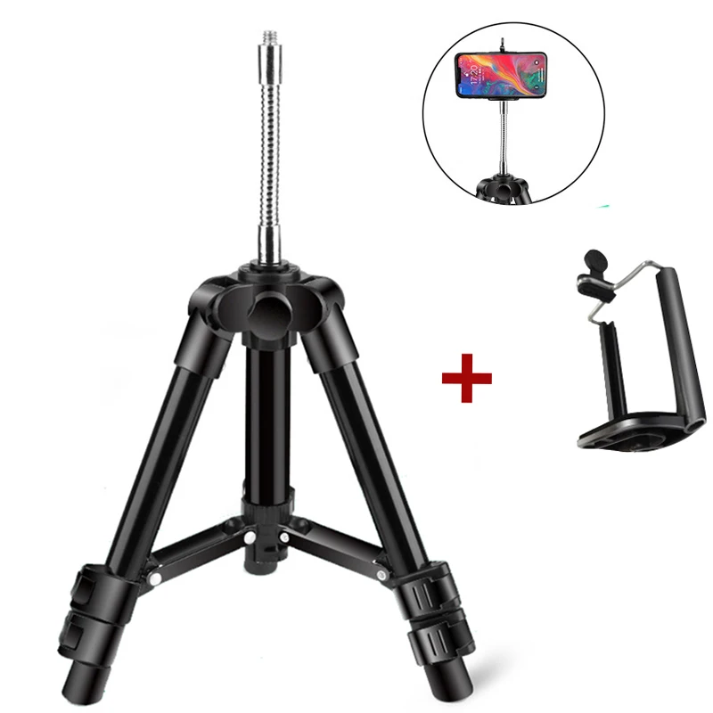 Мини штатив для телефона монопод кронштейн телескопическая камера держатель