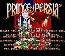 16 битный игровой картридж PRINCE OF PERSIA для консоли MegaDrive Genesis|Запасные части| |