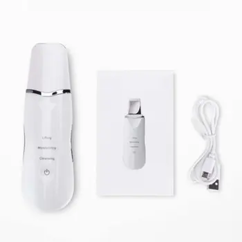 

Ultrasonic Deep Face Cleaning Machine Skin Scrubber Peeling Shovel Facial Pore Cleaner Lift Machine Beauty Instrument