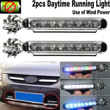 

2PCS Car LED Driving Daylight Generic Foglamp Fog Light Bright Motorcycle Daytime Running Light Lamp