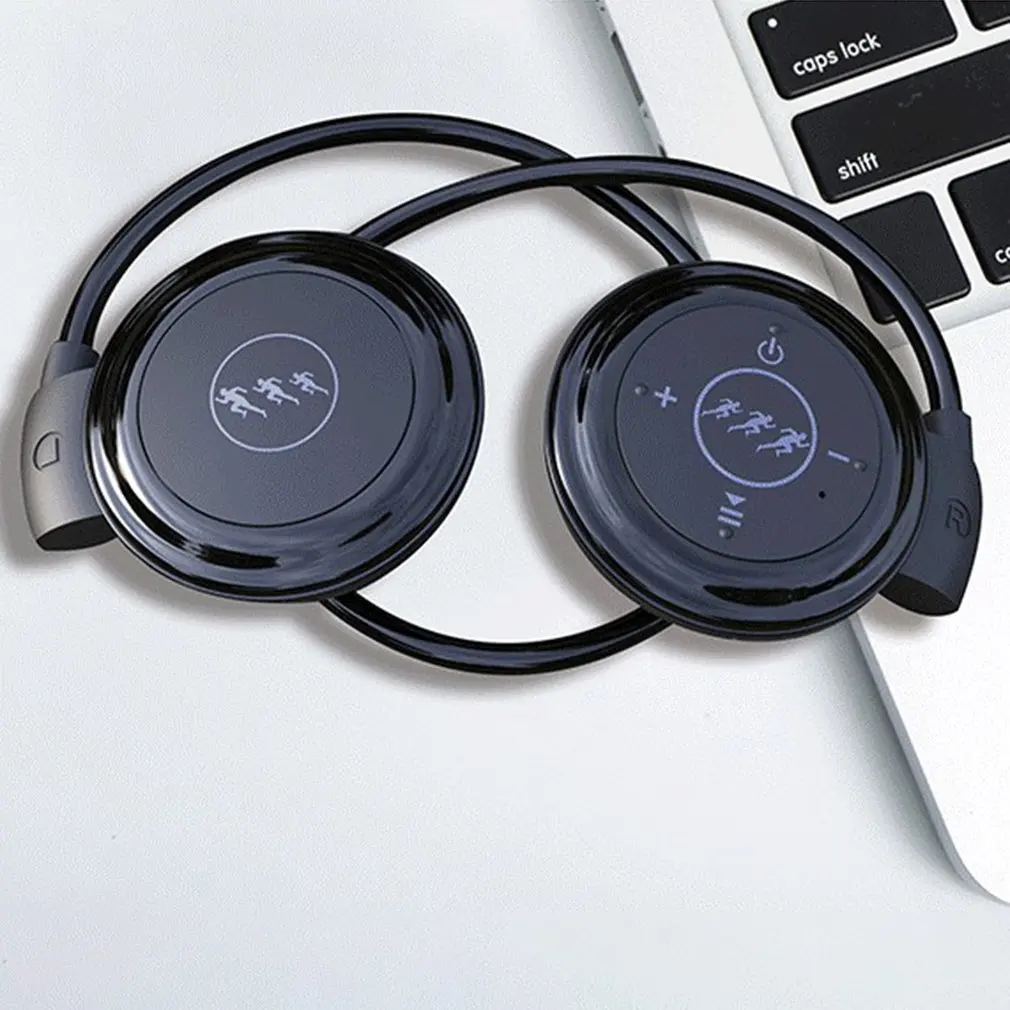 Работает сильный FM радио SM905 Bluetooth 5 0 гарнитура спортивные Беспроводные наушники