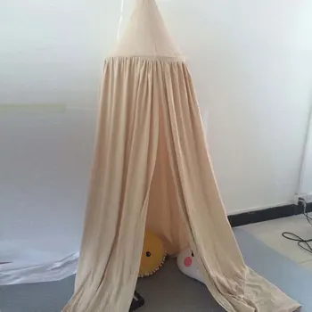 

EMVANV Nordic Style Mosquito Net Bed Mantle Canopy Netting Curtains A Full Hanging Kit Kids Room Decor