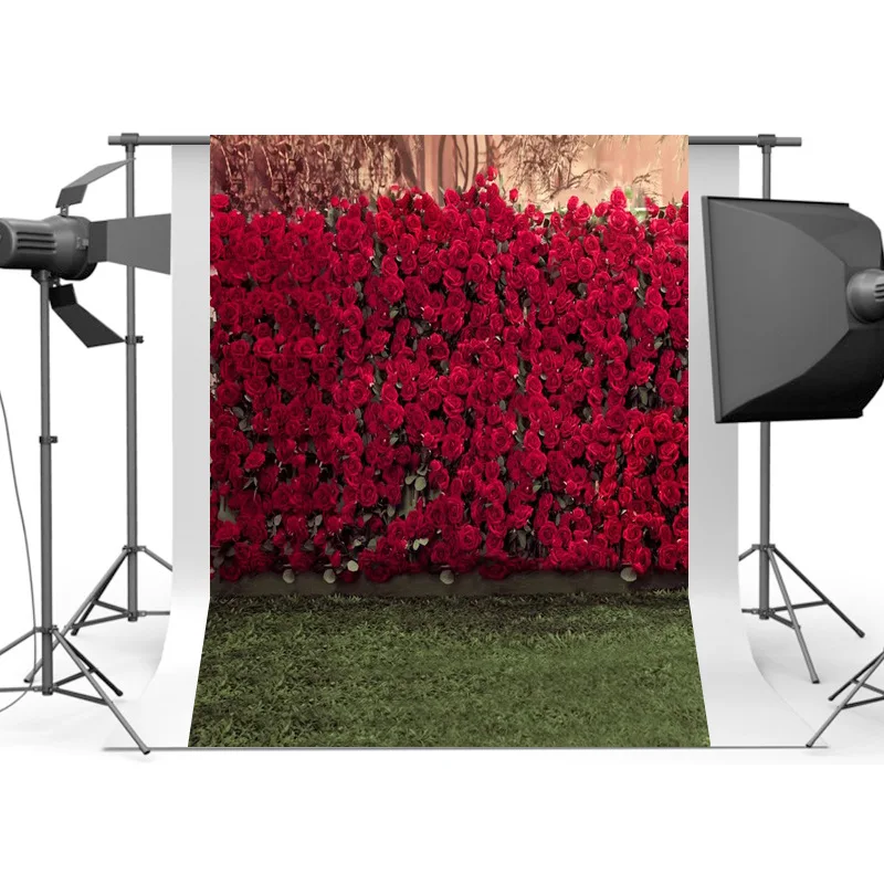 1,5x2,1 м свадебная Роза 3D цветы стена Студия фон Фотография полотно для фотографического фона для Babyshower Свадебная вечеринка