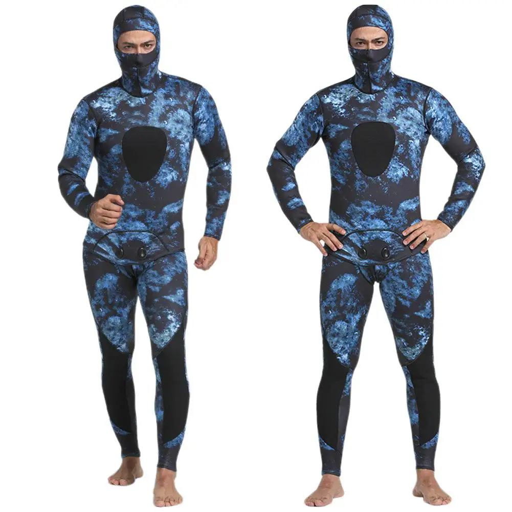 

Studyset 5MM Camouflage Diving Suit Hunting Two Parts Set Thicken Warm Diving Suit