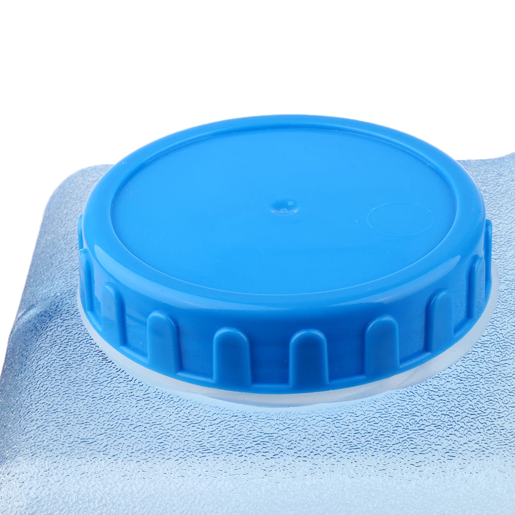 5L/8L Outdoor Camping Travel Car Water Bucket Water Carrier Canister with Water-tap & Leak Proof Lid