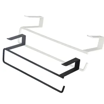 

Metal Iron Towel Rack Storage Holder Hanging Roll Paper Organizer Tissue Hanger Bar for Home Bathroom Kitchen Hardware