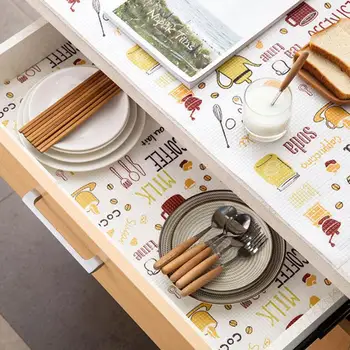 

MeterMall Kitchen Table Mat Drawers Cabinet Shelf Liners Non Slip Cupboard Placemat Home Wardrobe Pad Shoes Cabinet Mat