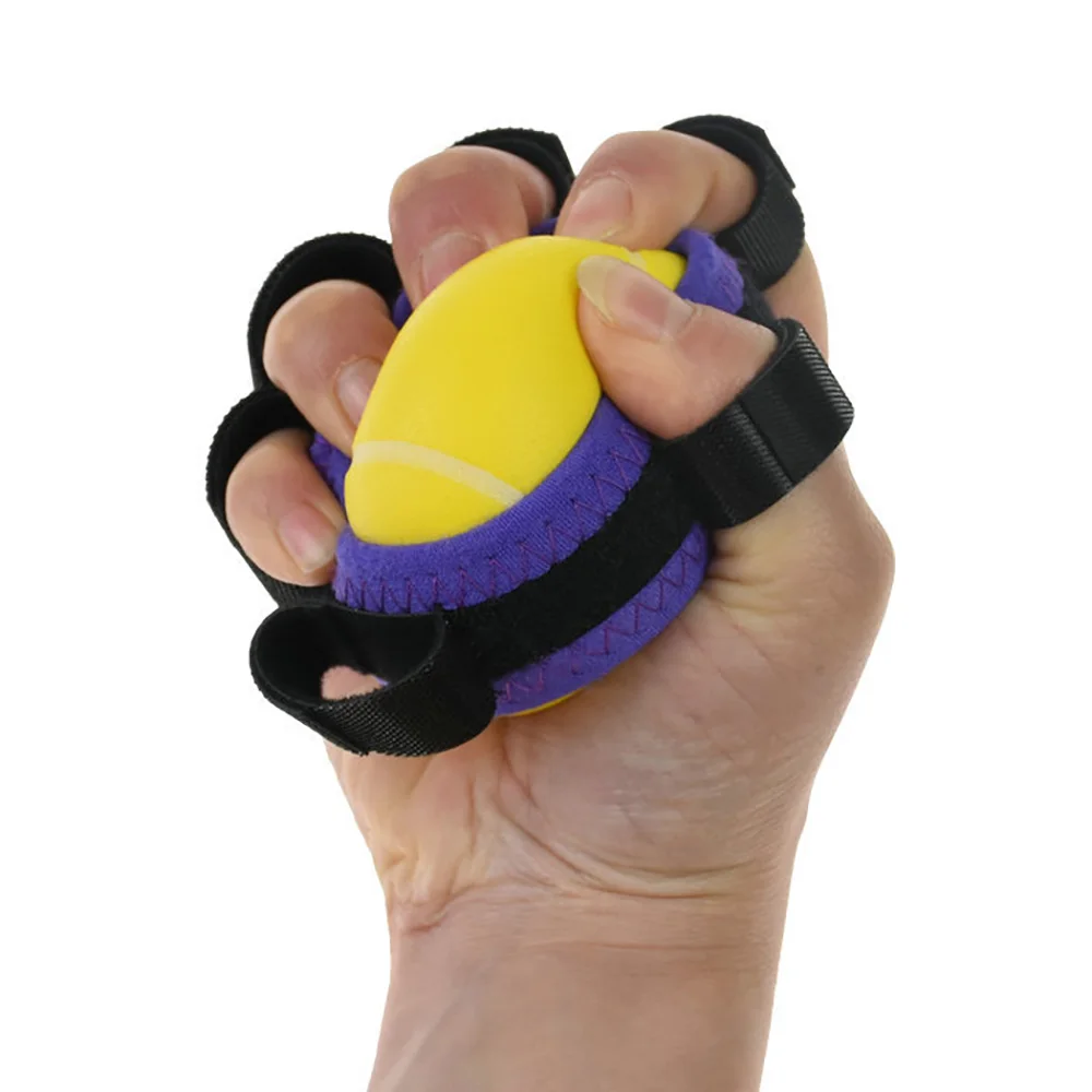 Тренировочный шар для кистей рук захватывающий палец Упражнение восстановление фитнес-оборудование Мышечная Сила Мяч Практика