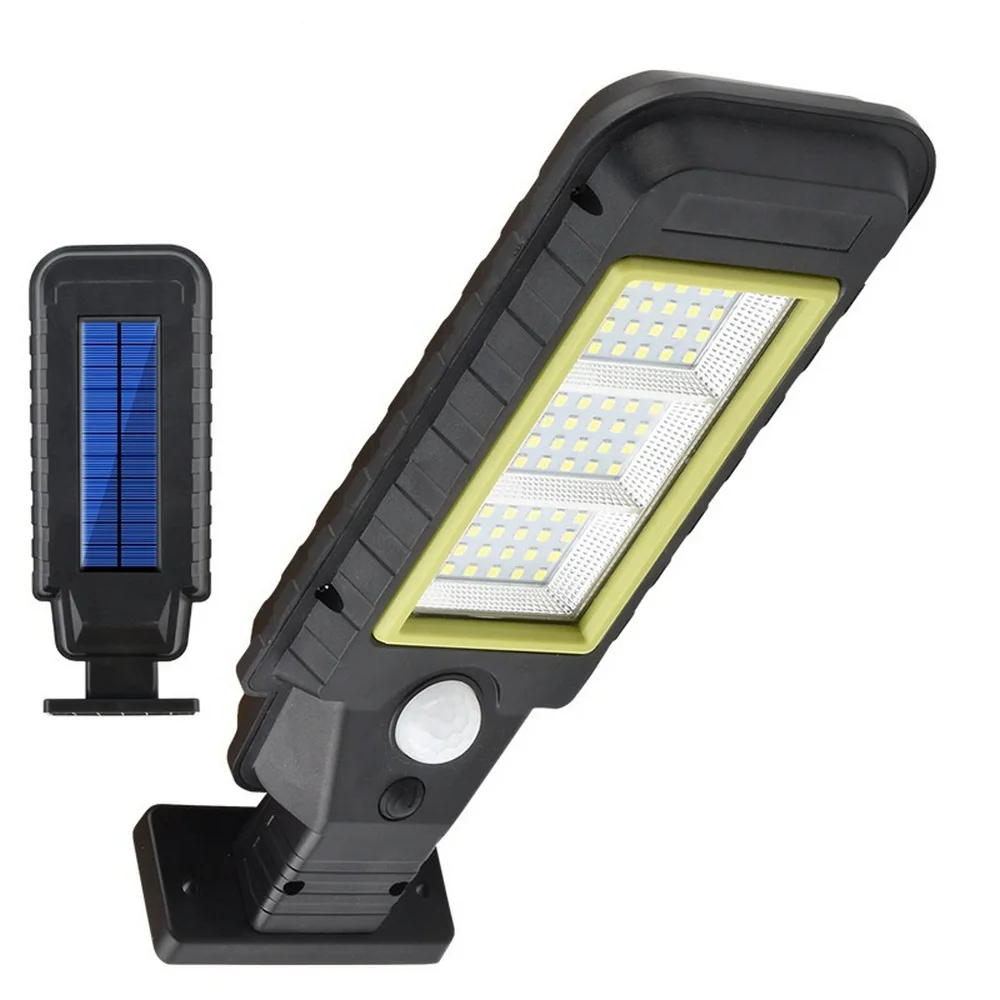 72 LED 128COB солнечный светильник Открытый PIR датчик движения садовая лампа