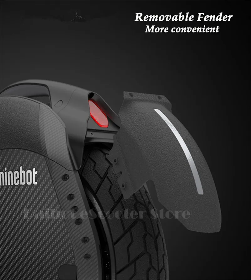 Ninebot One Z10 Powerful Electric Unicycle with Trolley Handle Self Balancing Scooters 45KMH 1800W with Bluetooth Smart APP     (21)