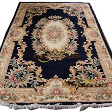 Savonnerie ковер runner роза французский плетение дизайн иглы Реверсивный дом для гостиной