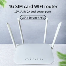 Wi-Fi-роутер LC117 LTE со слотом для SIM-карты, модем, точка доступа 32 пользователей Wi-Fi, беспроводной маршрутизатор RJ45 X4 4G, 4G CPE Wi-Fi-роутер LC117 LTE со слотом для SIM-карты, модем, точка доступа 32 пользователей Wi-Fi, беспроводной маршрутизатор RJ45 X4 4G, 4G CPE