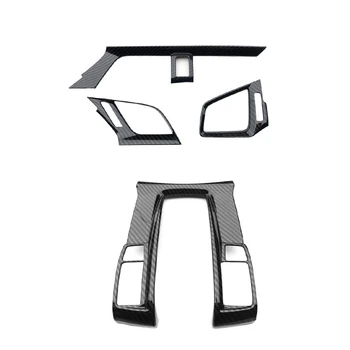 

Carbon Fiber Style Center Consoles Air Vent Wind Outlet Trims Interior Decoration for Right Hand Drive 10Th Gen Civic
